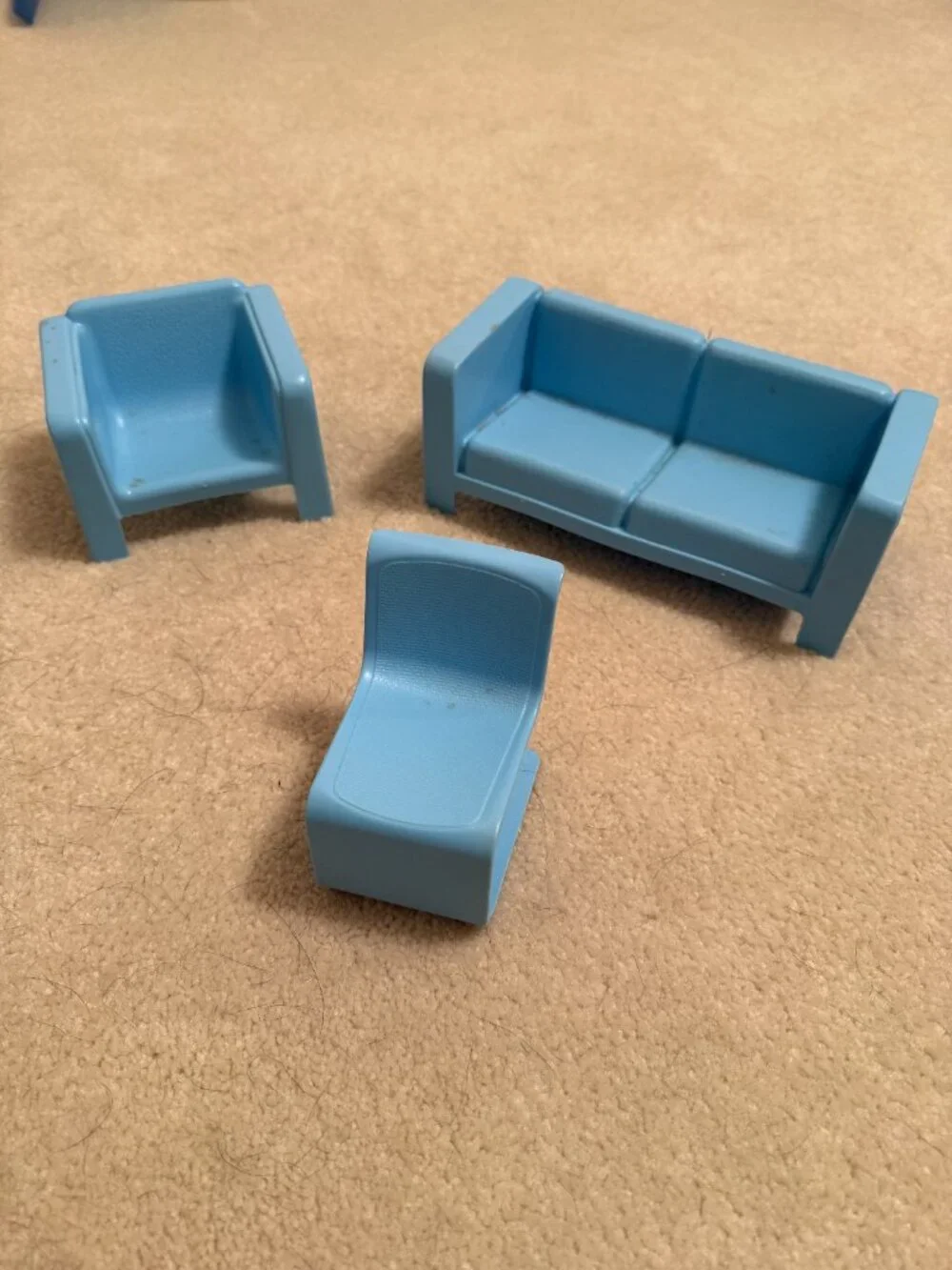 Mattel piece blue